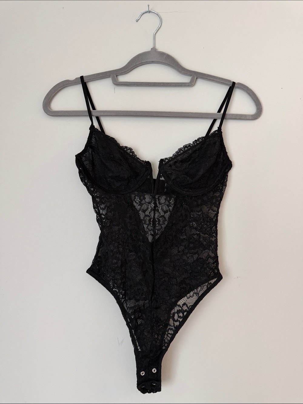 Garage Black Lace Bodysuit